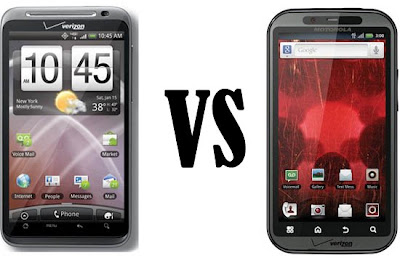 HTC Thunderbolt Vs Droid Bionic