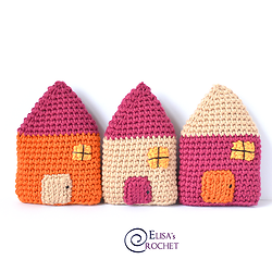 Casitas amigurumi