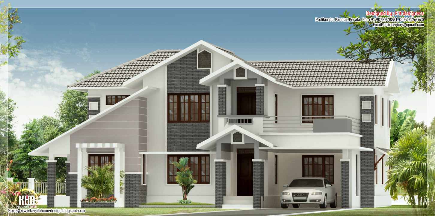 Sloped Roof House Plans