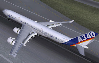 The airbus A340 500 is a passenger airplane mafuctured in france.