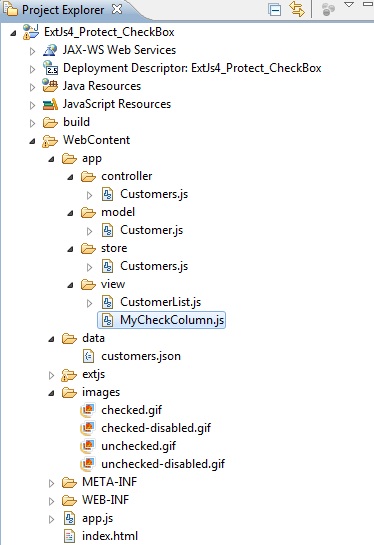 Enable disable a CheckColumn in ExtJs Grid based on Record data