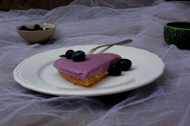 receita tarte de mirtilos e chocolate branco