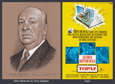 Alfred Hitchcock. The Master of Suspense. Film Director. Topaz. by Travis Simpkins