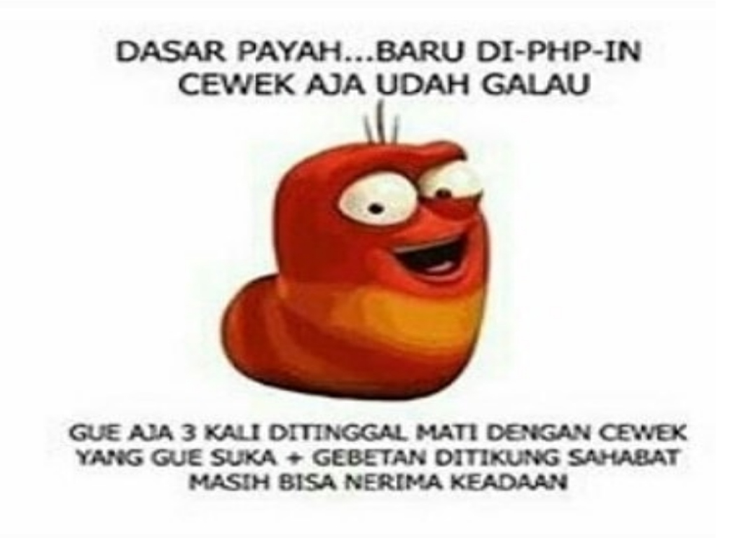 Kumpulan Meme Lucu Galau Stok Gambar Lucu