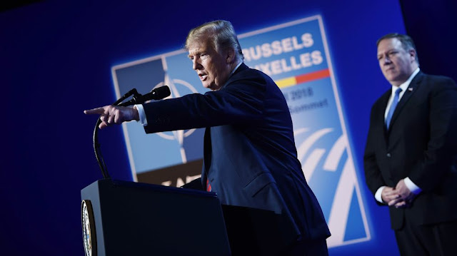 Donald Trump: Trumps stenhårda krav mot Nato – mitt under toppmötet