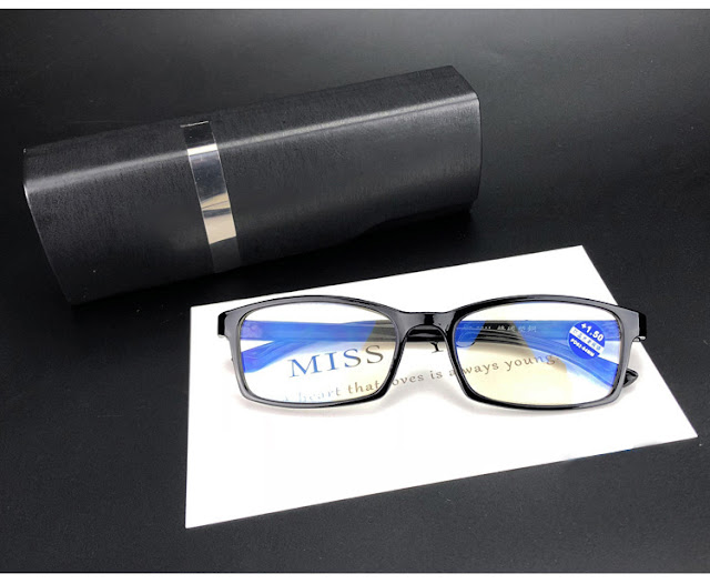 5Pcs Fashion Ultra Light Weight TR90 Anti Blue Anti Fatigue Reading Glasses