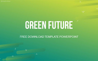 Template PowerPoint Gratis - Green Future