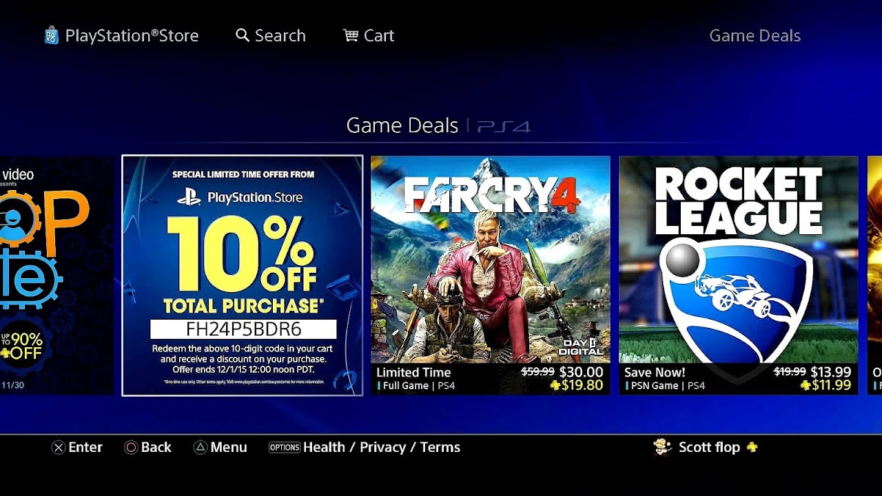 Ps Store Coupon