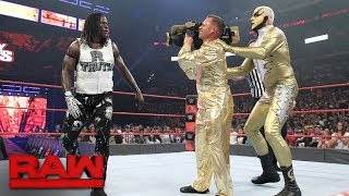 Golden Truth R-Truth Goldust Monday Night Raw