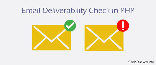 Verify Email Deliverability in PHP