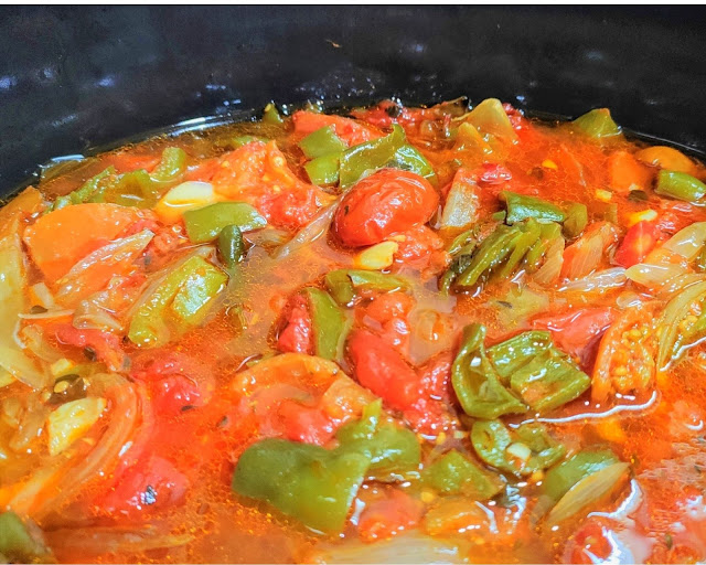 Tomatada na slow cooker