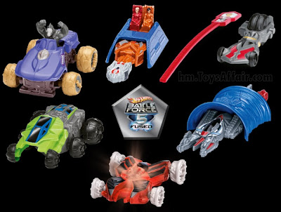 Hot Wheels Battle Force 5 Fused Hello Kitty Happy Meal 