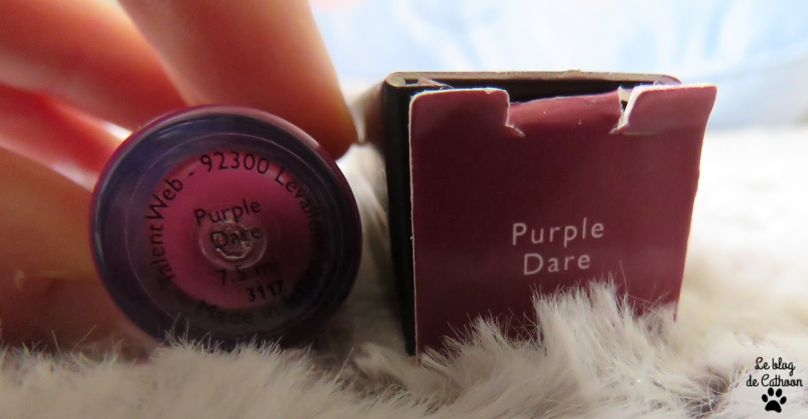 Rouge à Lèvres Liquide Mat - Purple Dare - Sananas Beauty 