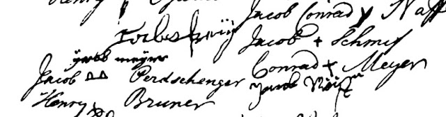 signature of Jacob Persinger