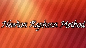 Newton Raphson Method process 1 C++