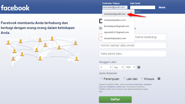 kotak login facebook