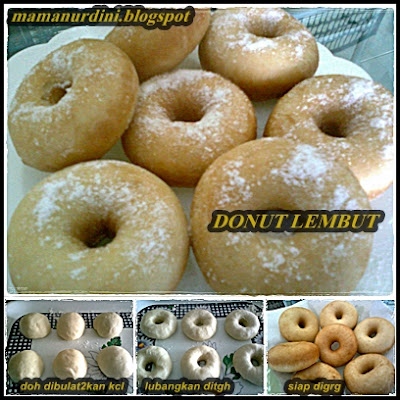 Santapan MamaNurdini: DONUT LEMBUT mmg terbaik