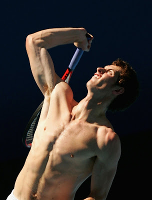 andy murray shirtless. OP: Murray makes Shirtless