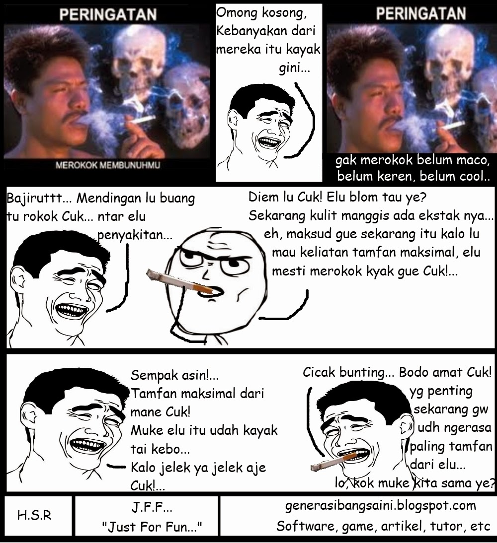 Kumpulan Gambar Meme Comic Asap Kantor Meme