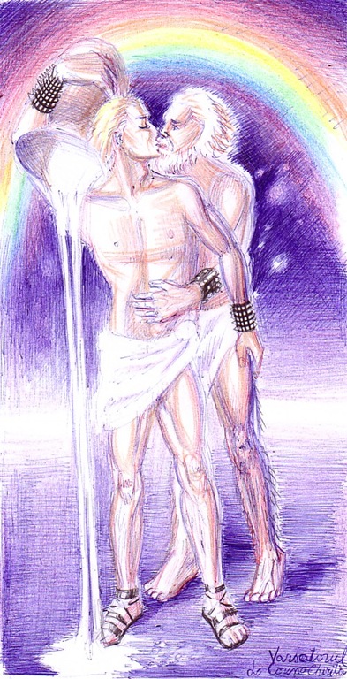 Varsatorul - Zeus si Ganymede - Zodiac - Mitologie greaca