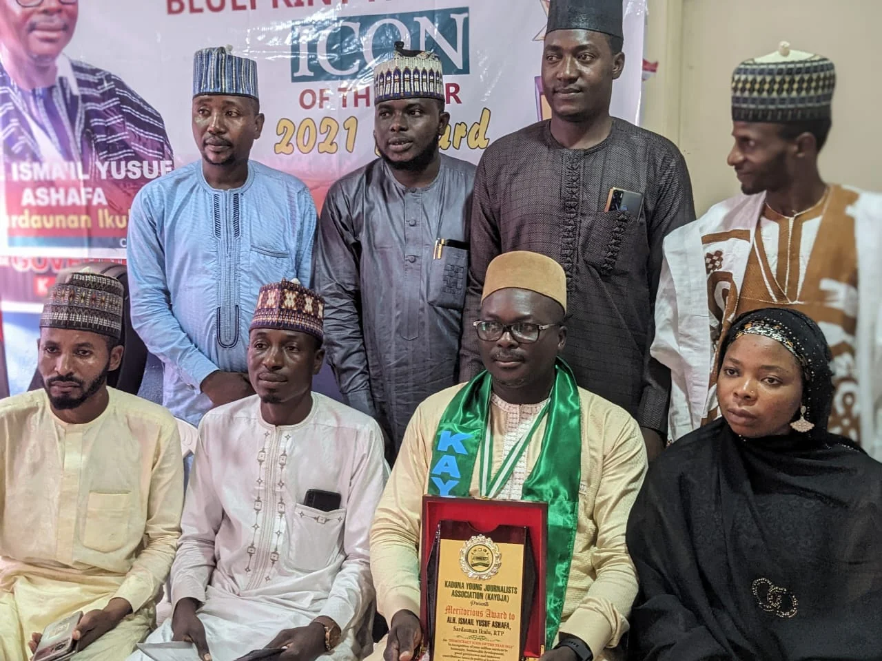 Sardaunan Ikulu Bags Award of Democracy Icon Of The year 2022.