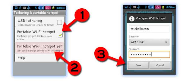 Wi-Fi Tethering