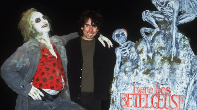 Fotografías del rodaje de Beetlejuice detrás de las cámaras