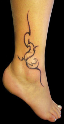 Foot tattoo