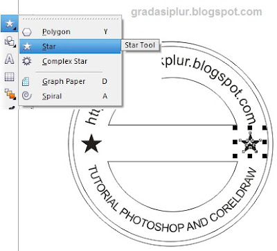 Cara Membuat Desain Stempel Di CorelDraw X4