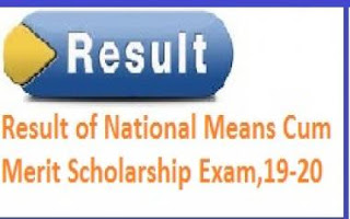 NMMS Result 2019-20 