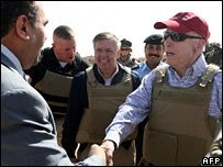 mccain n graham in iraq-mar2008