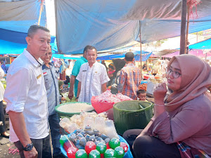  Pastikan Kebutuhan Bahan Pokok Tersedia,  Pemkab Sidak Ke Pasar Pasar 