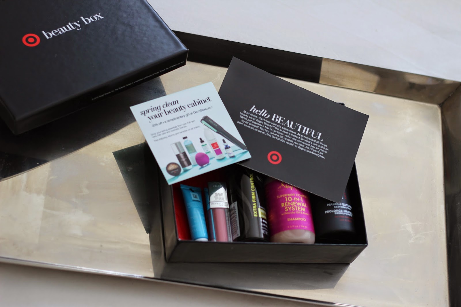 She Said He Said: Target Beauty Box Unboxing