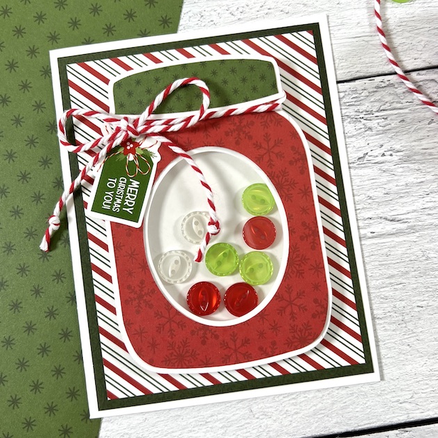 Artsy Albums Scrapbook Album and Page Layout Kits by Traci Penrod: Christmas  Shaker Card Tutorial