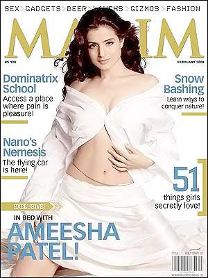 Bollywood Maxim Magazine Cover 2008 Pics