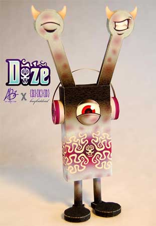 Leechoso Paper Toy Doze