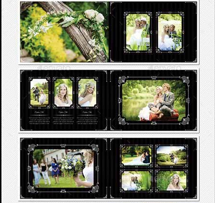 Download 40 Pages Photoshop Wedding Photobook Template Mock Up - Free Resource for Graphic Design