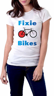 kaos cewe: Fixie Bikes