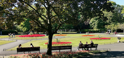 Dublín. Parque de Saint Stephen’s Green.