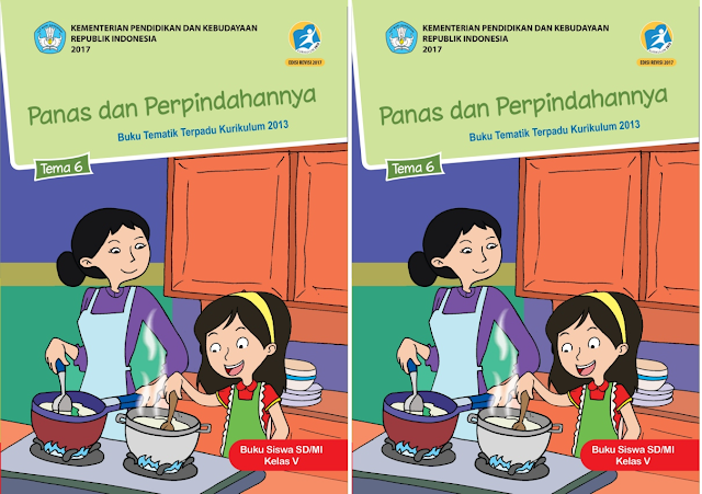 Buku Panas dan Perpindahannya Kelas 5 Kurikulum 2013 Tahun Pelajaran 2018-2019