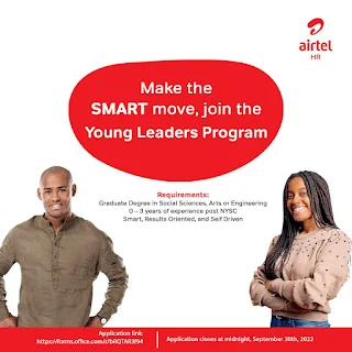 Airtel Nigeria Young Leadership Program 2023 for Graduates