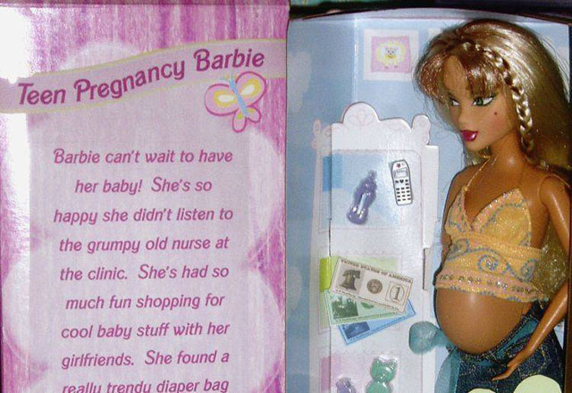 Teen Pregnancy Barbie