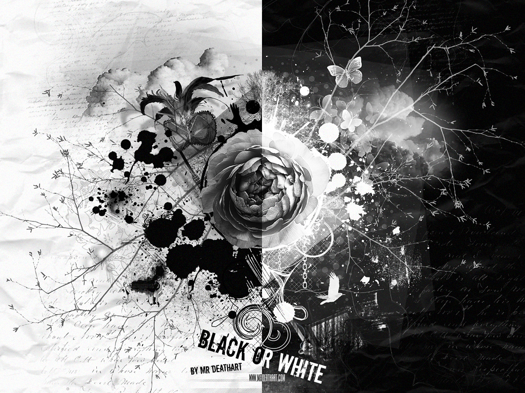 Black and White Art