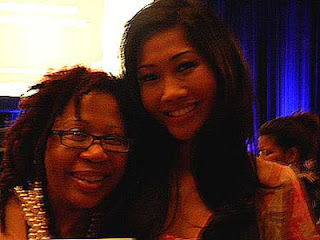 sookie of In A Lather and Julie Chang of Fox 5 in NYC at FOX Touch World-Wide Event