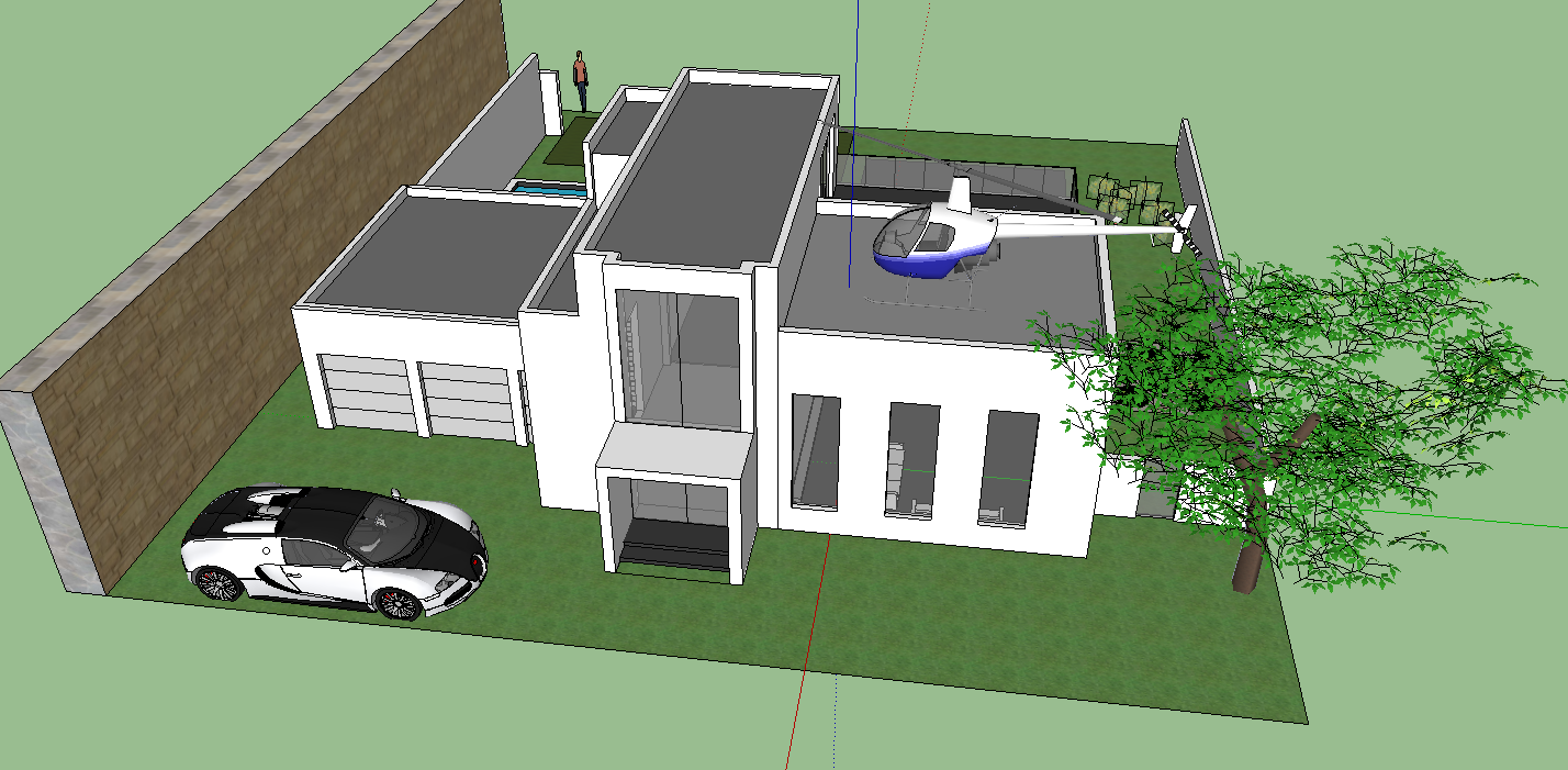 Google SketchUp PROJECT 3 HOUSE IT 200 STEVEN YANG