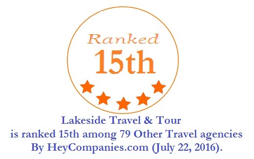How We are Ranked among other Travel Agencies