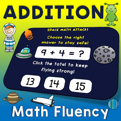 Addition Math Fluency Grades 2 to 4