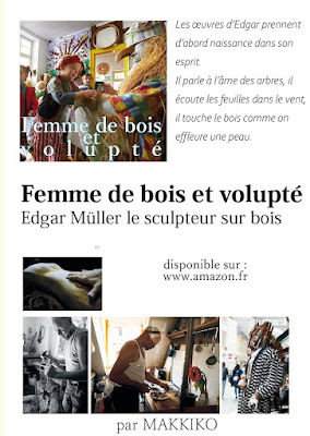  Femme de bois et volupté Edgar Müller le sculpteur sur bois