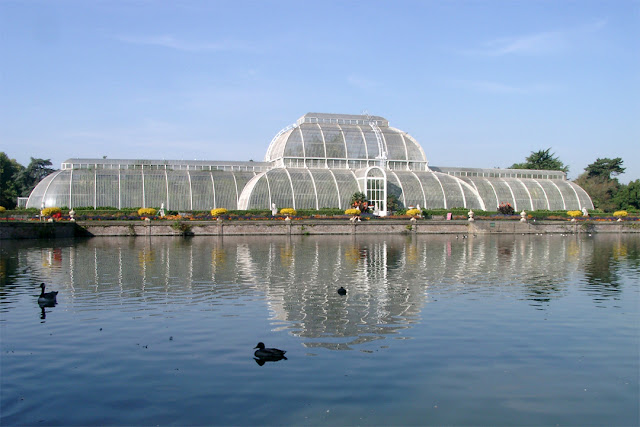 Palm house, Royal Botanic Gardens, Kew, Richmond, London