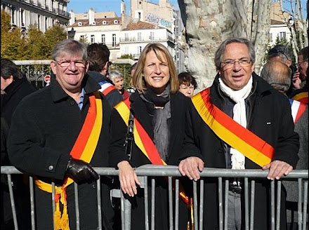 avec les élus Front de Gauche de la région, Nathalie LEFEBVRE et Jacques LERICHOMME